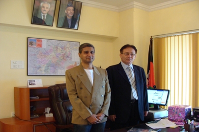 With Consul General of Afghanistan